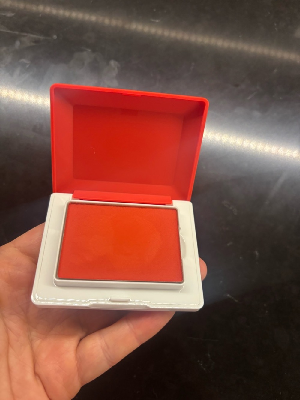 Glossier Cloud Paint Plush Blush — Vibrant Red